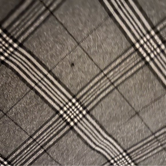 Time and Tru Plaid pull on Black plaid dress pants size L - Picture 10 of 15